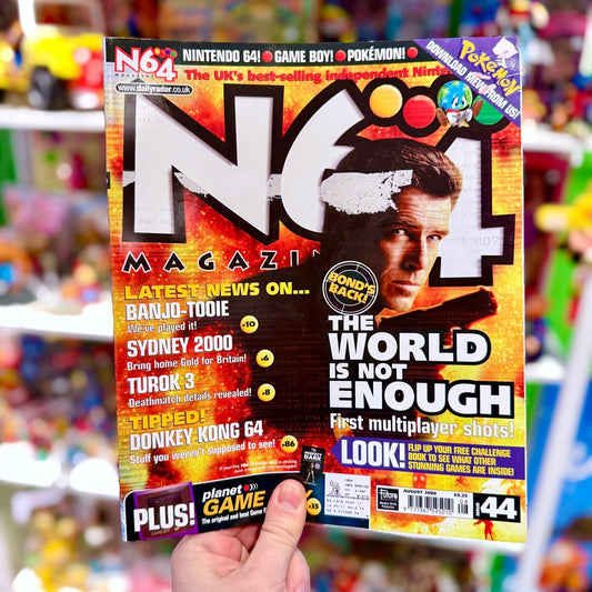N64 Magazine: Issue 44 - James Bond: The World is Not Enough (2000s) - PopCultGang