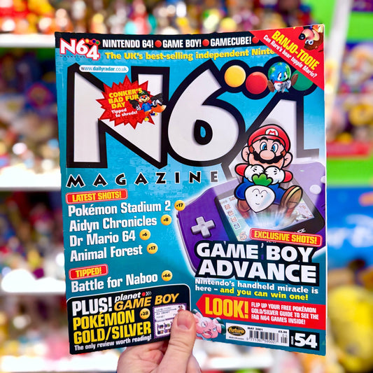 N64 Magazine: Issue 54 - Gameboy Advance (2000s) - PopCultGang