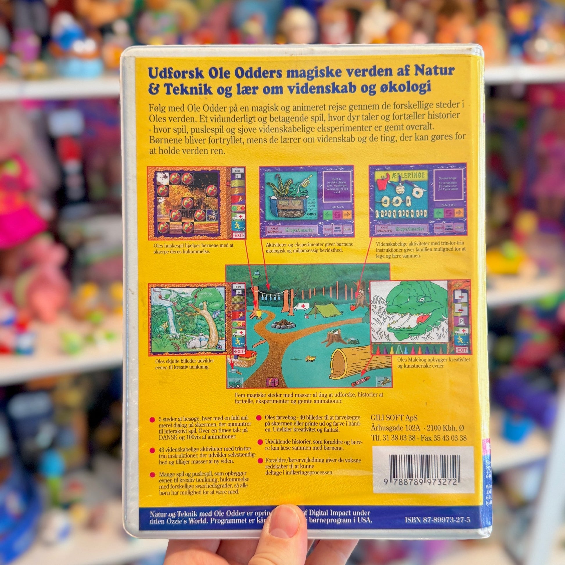 Natur & Teknik med Ole Odder (PC game, clamshell) - PopCultGang