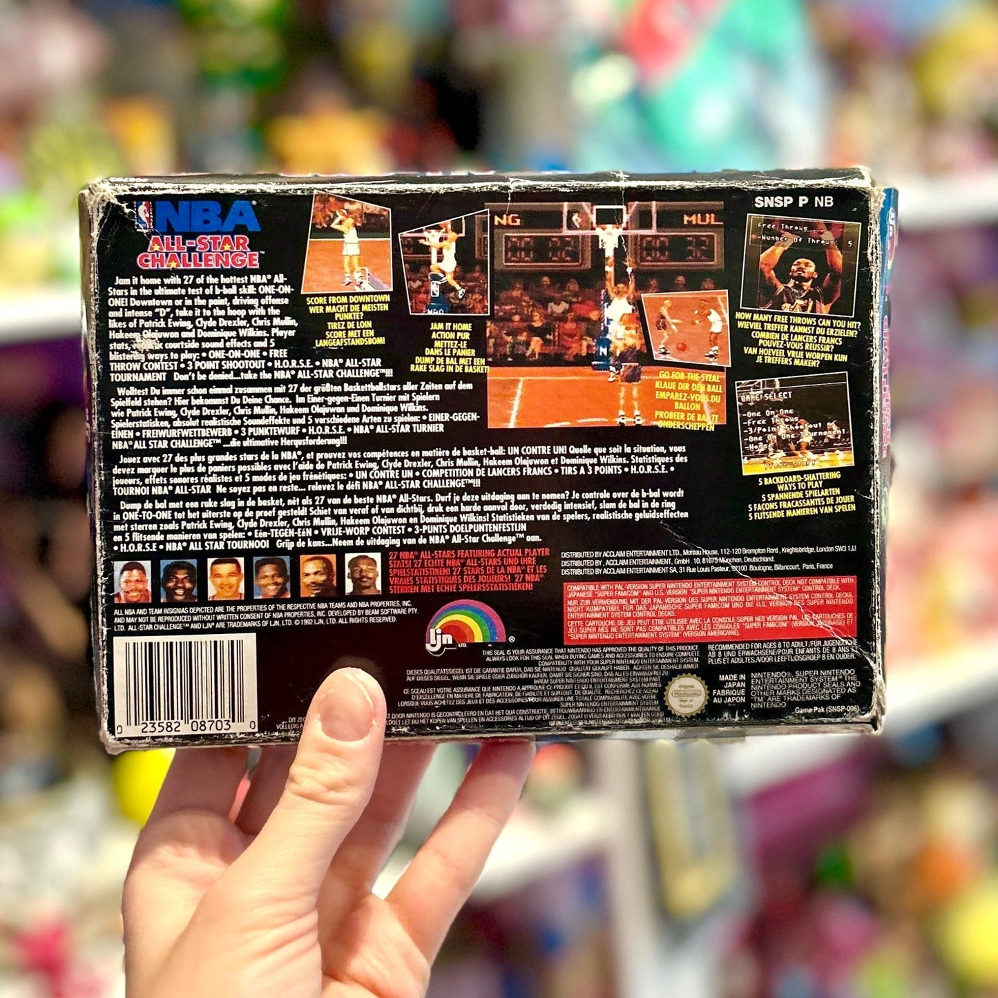 NBA All - Star Challenge (SNES) - PopCultGang