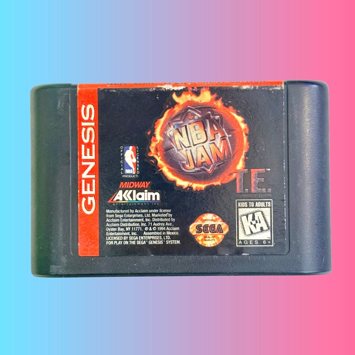 NBA Jam (Sega Genesis) - PopCultGang