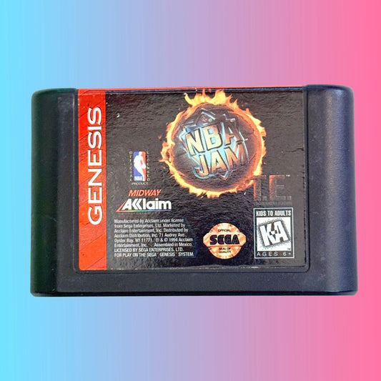 NBA Jam (Sega Genesis) - PopCultGang