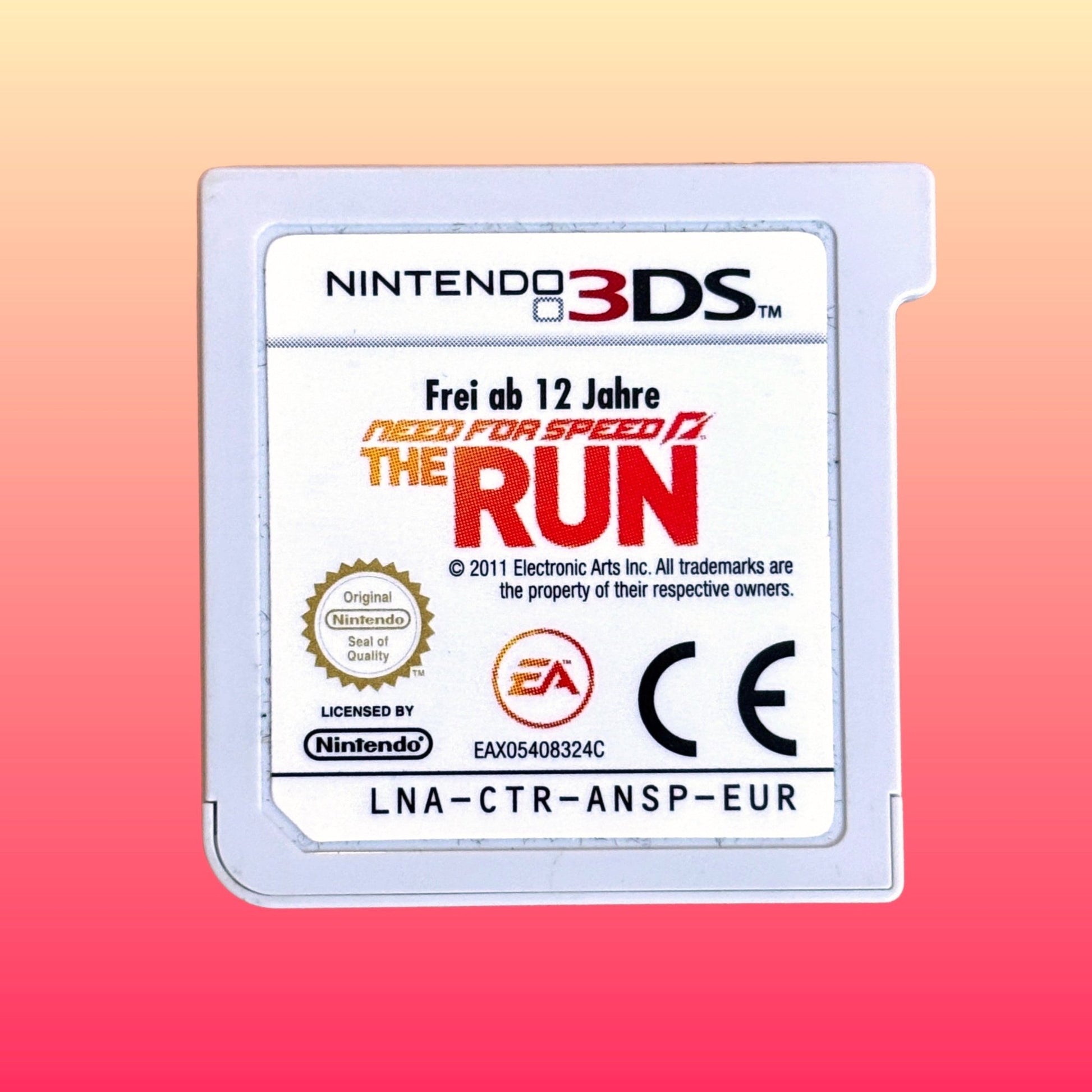 Need For Speed: The Run (Nintendo 3DS, loose) - PopCultGang
