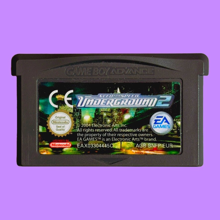 Need for Speed: Underground 2 (Gameboy Advance) - PopCultGang