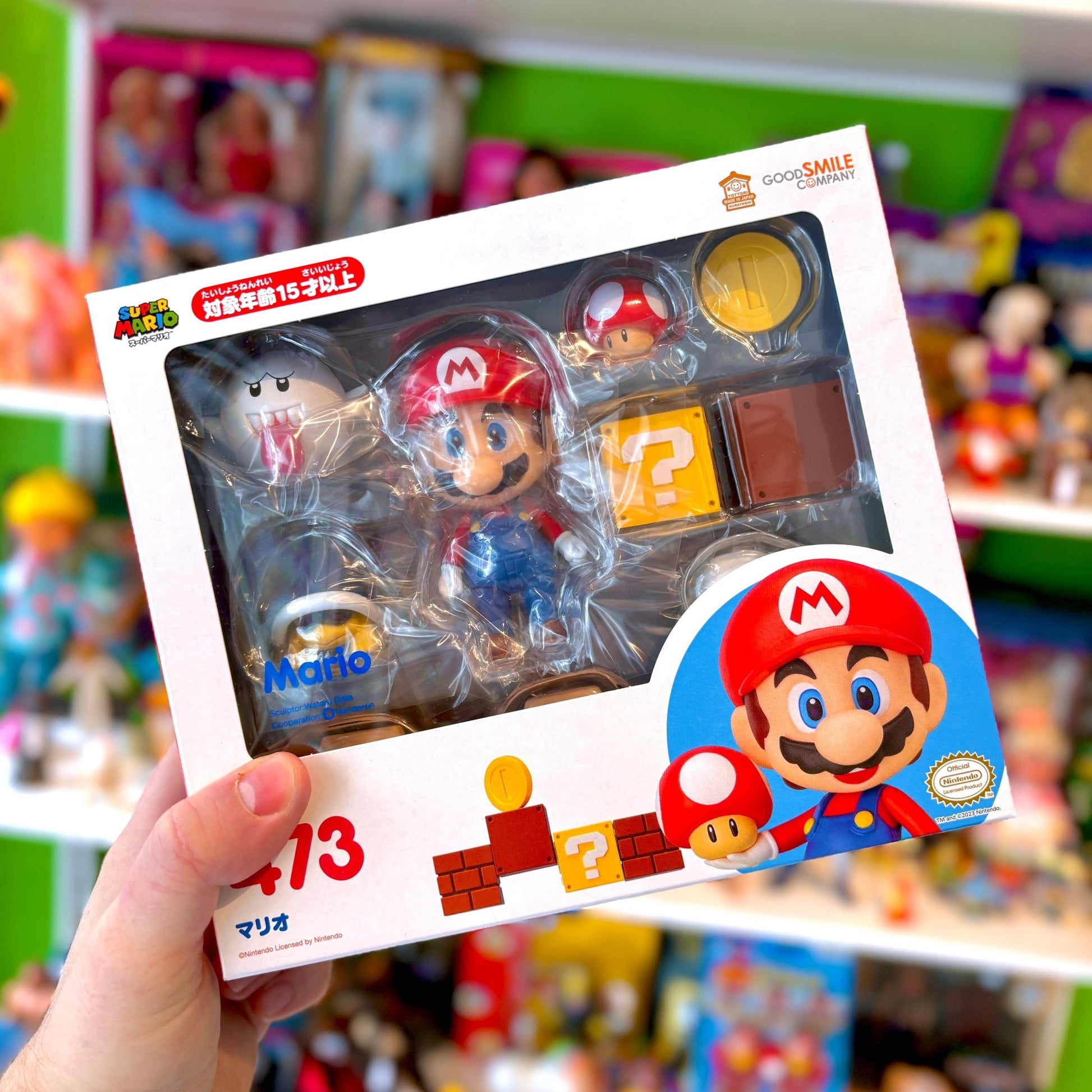 Nendoroid: Super Mario Bros. - Mario Action Figure - PopCultGang