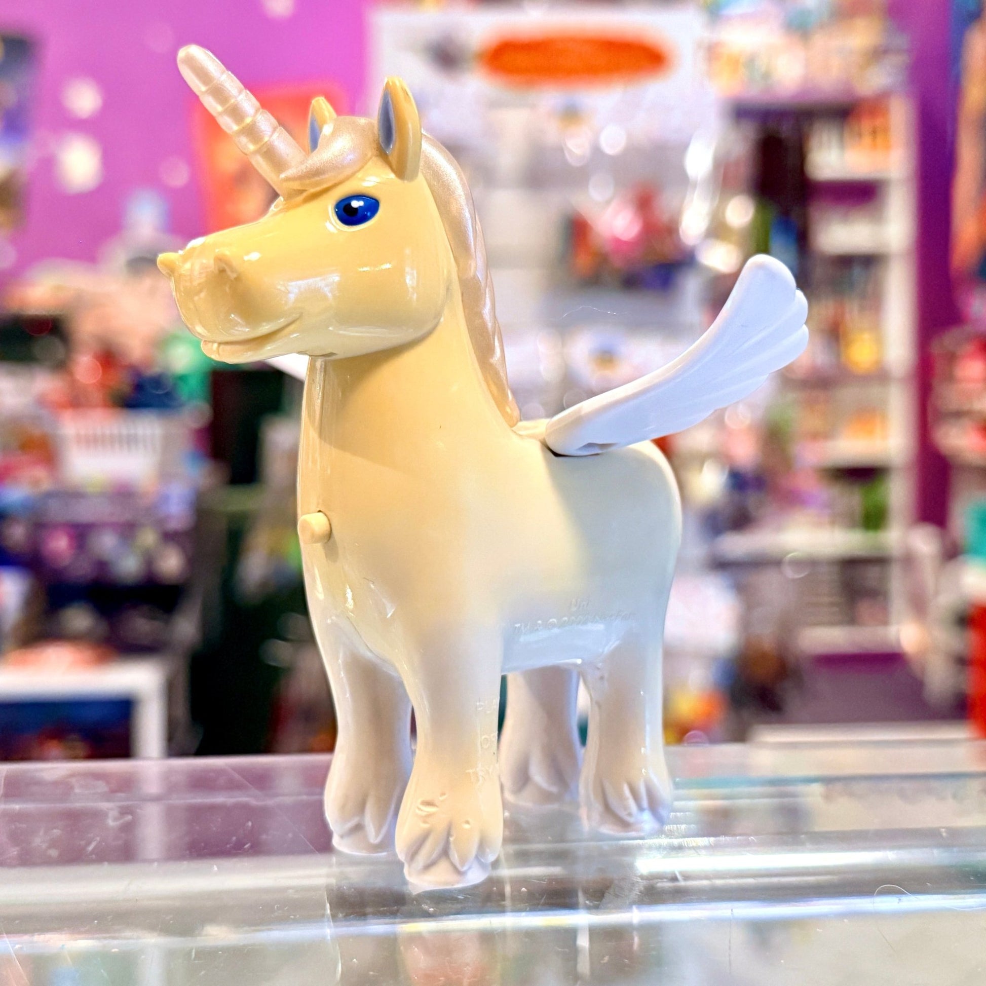 Neopets: Electronic Voice Activated Pet - White Uni Figure (Thinkway Toys, 2003) - PopCultGang