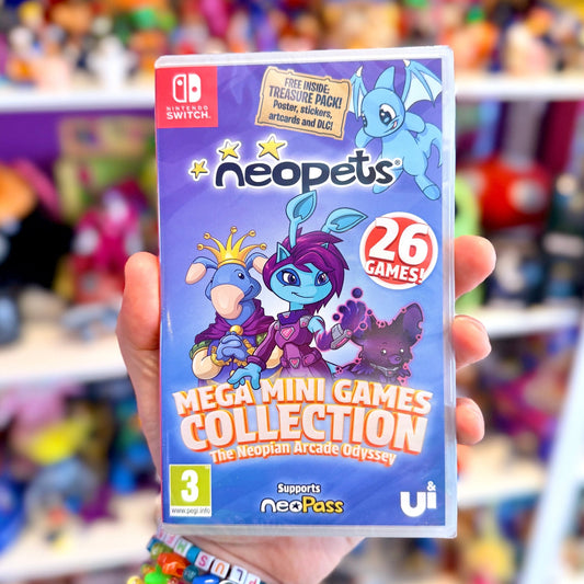 Neopets: Mega Mini Games Collection - The Neopian Arcade Odyssey (Day 1 Edition, Nintendo Switch) - PopCultGang