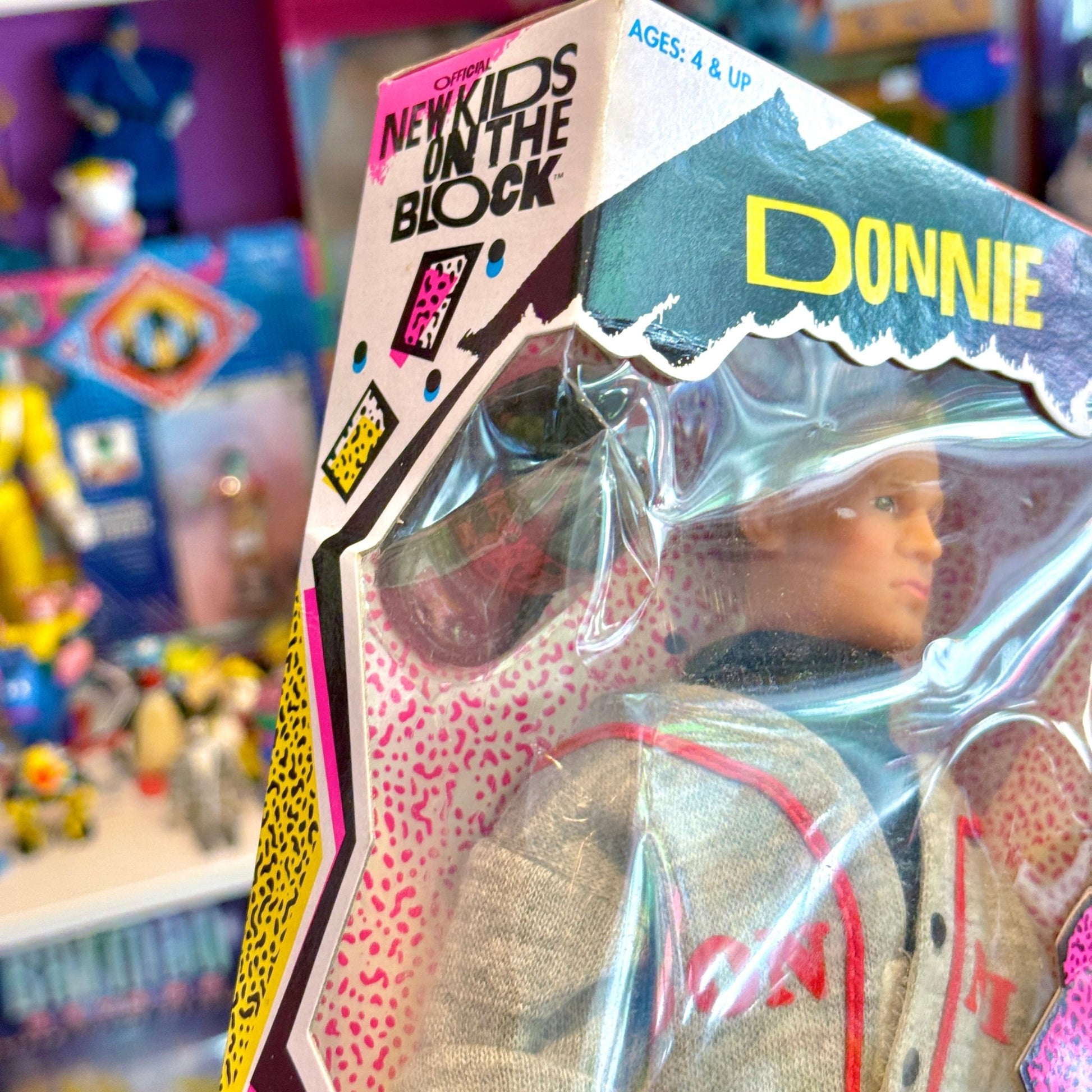 New Kids On The Block: Donnie Doll (NIB, 90s) - PopCultGang