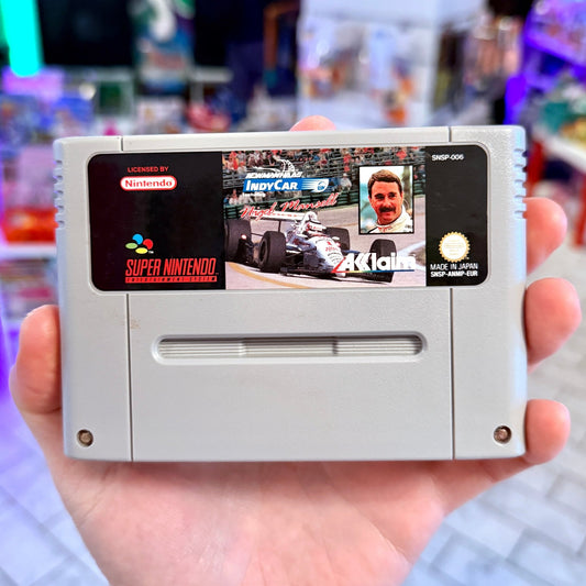Newman Haas Indy Car: Featuring Nigel Mansell (SNES) - PopCultGang