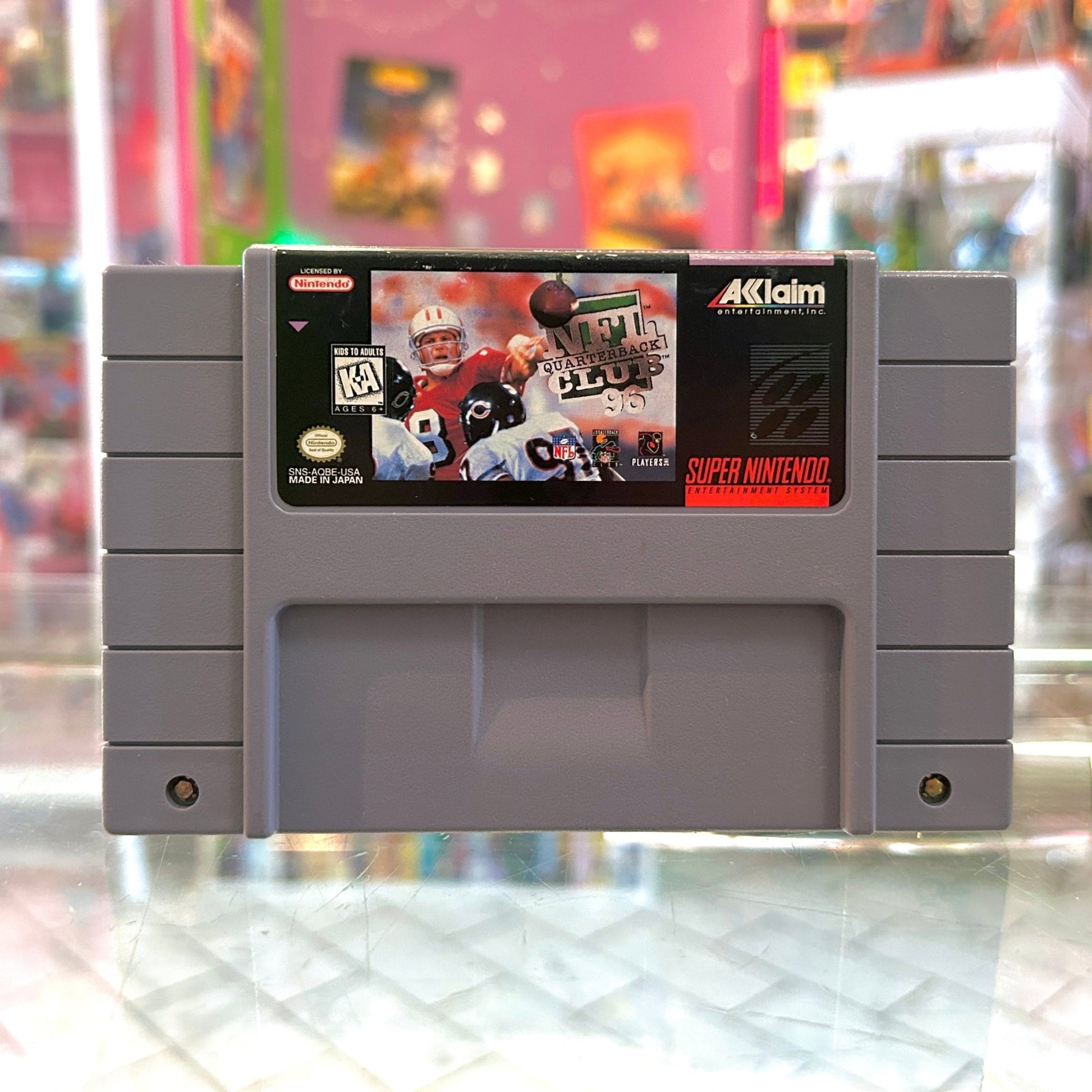 NFL Quarterback Club '96 (SNES, NTSC) - PopCultGang