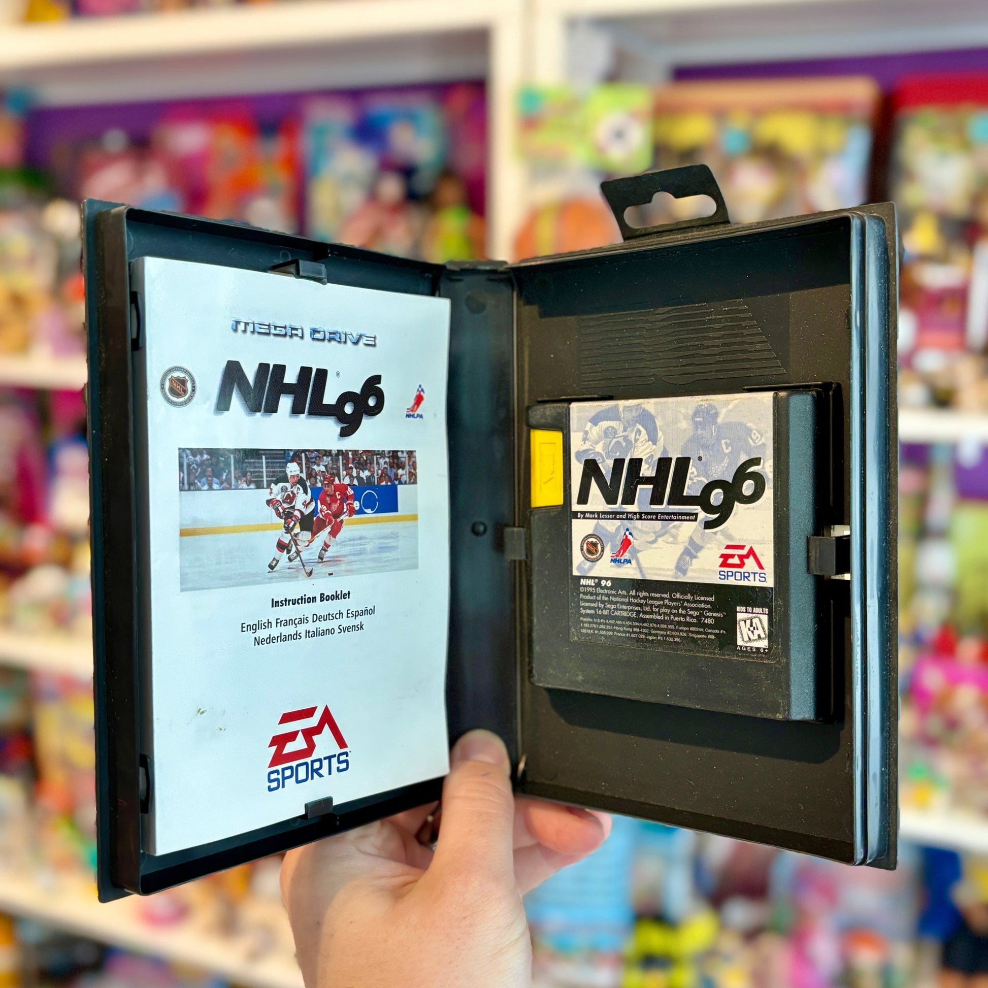 NHL 96 (Sega Mega Drive) - PopCultGang