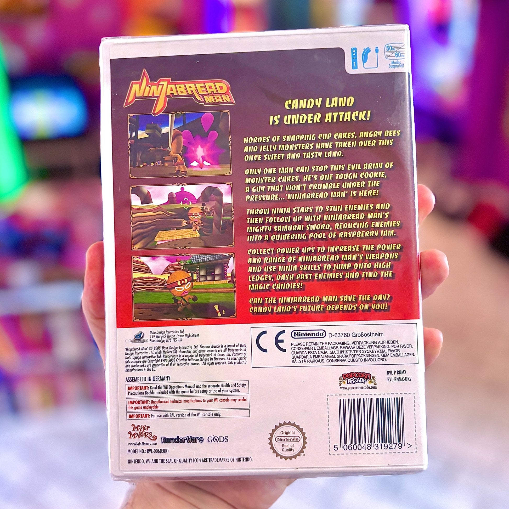 Ninjabread Man (Sealed, Wii) - PopCultGang