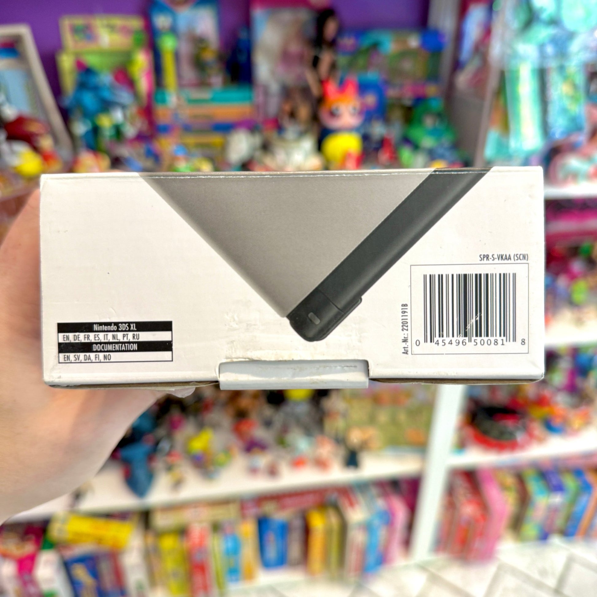 Nintendo 3DS XL (Silver/Black, CIB) - PopCultGang