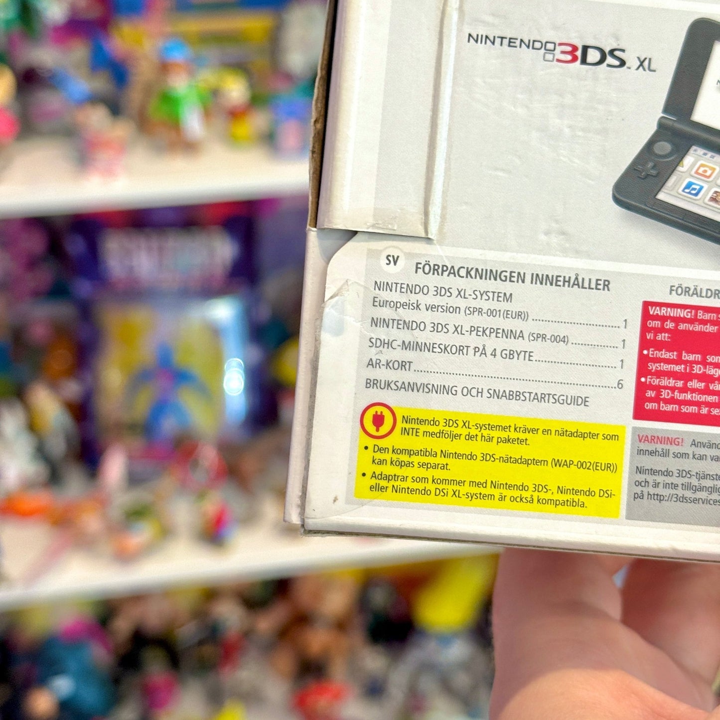 Nintendo 3DS XL (Silver/Black, CIB) - PopCultGang