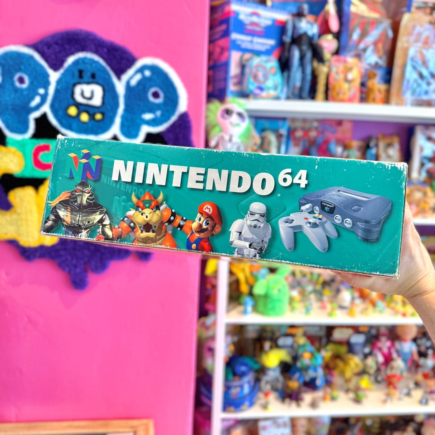 Nintendo 64 + Controller & Expansion Pak - Complete In Box - PopCultGang