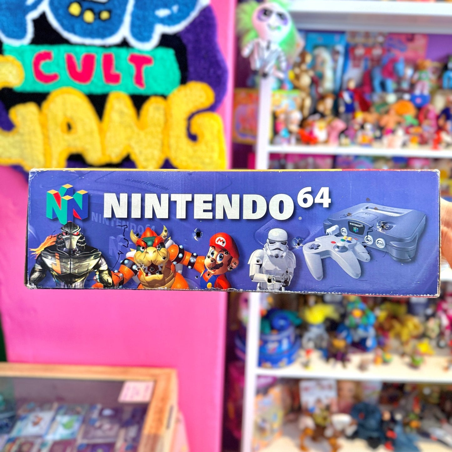 Nintendo 64 + Controller & Expansion Pak - Complete In Box - PopCultGang