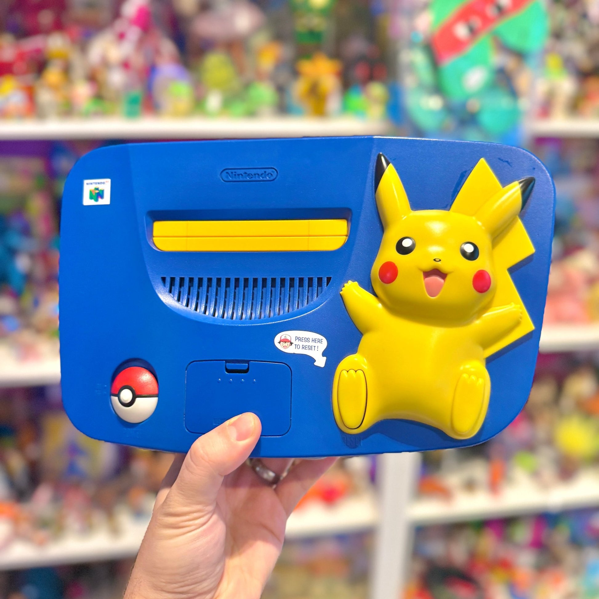 Nintendo 64: Pokemon Pikachu Edition - Super Mario 64 Variant - European Exclusive (CIB, 90s) - PopCultGang