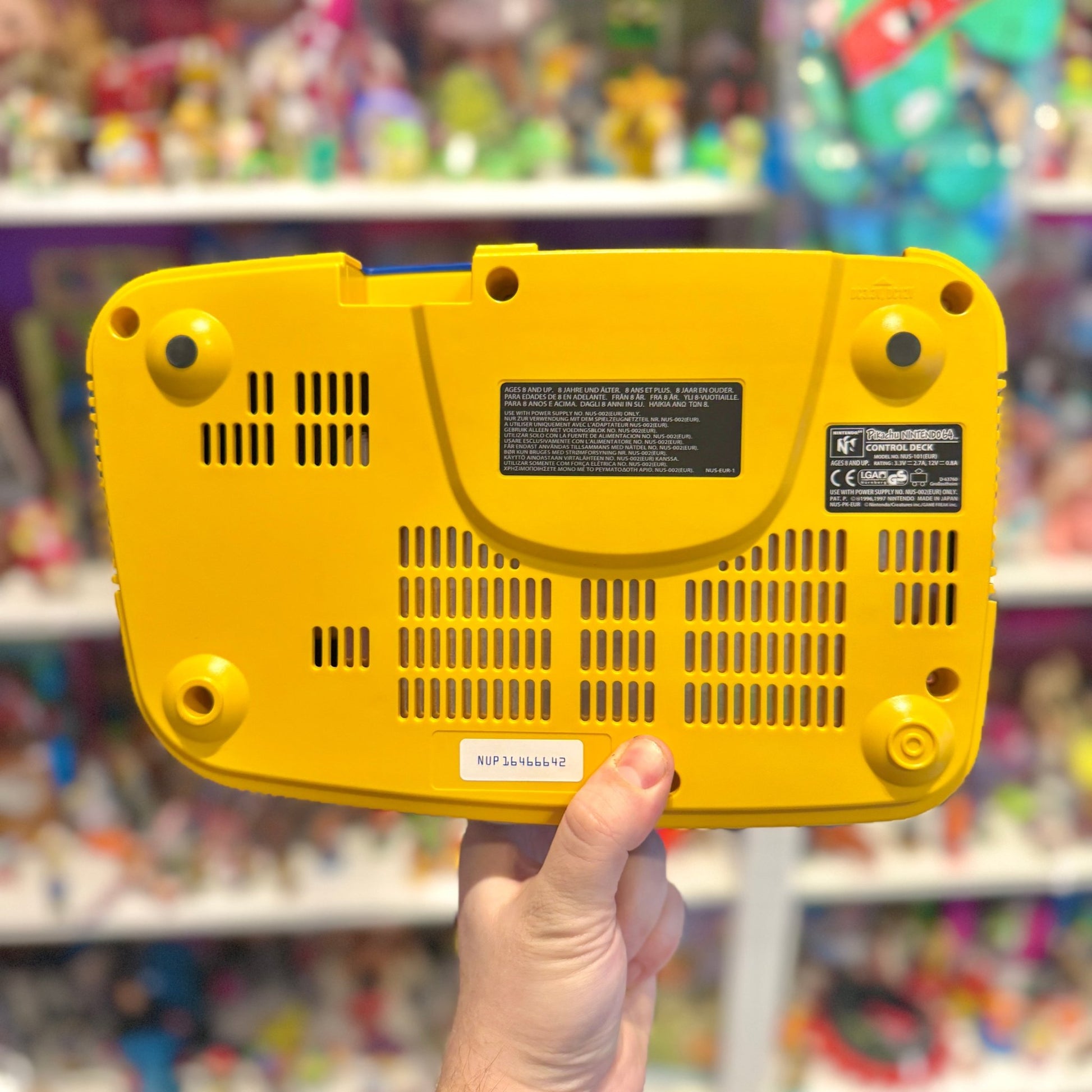 Nintendo 64: Pokemon Pikachu Edition - Super Mario 64 Variant - European Exclusive (CIB, 90s) - PopCultGang