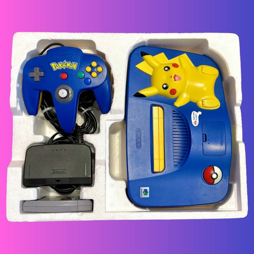 Nintendo 64: Pokemon Pikachu Edition - Super Mario 64 Variant - European Exclusive (CIB, 90s) - PopCultGang