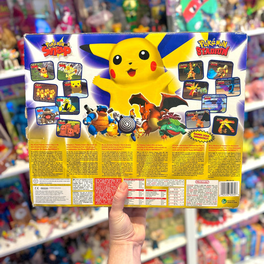 Nintendo 64: Pokemon Pikachu Edition - Super Mario 64 Variant - European Exclusive (CIB, 90s) - PopCultGang