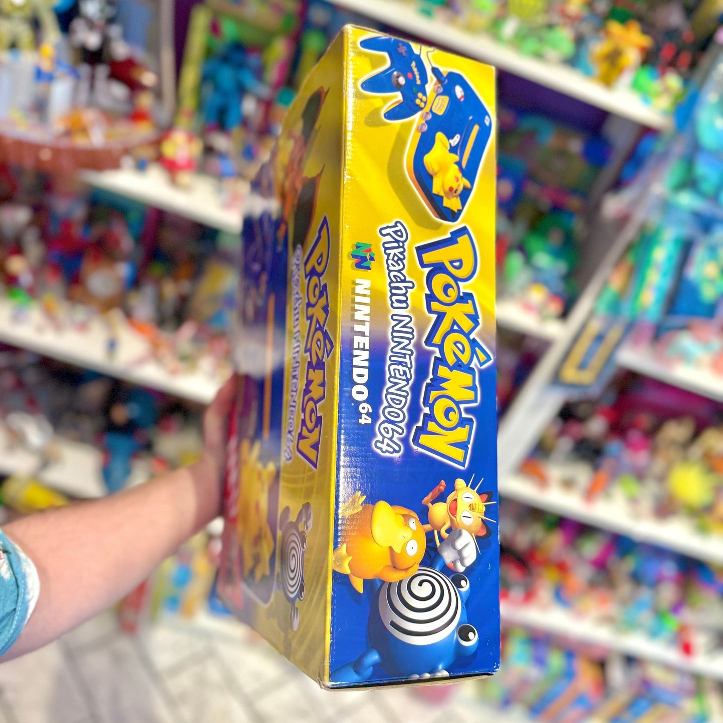 Nintendo 64: Pokemon Pikachu Edition - Super Mario 64 Variant - European Exclusive (CIB, 90s) - PopCultGang