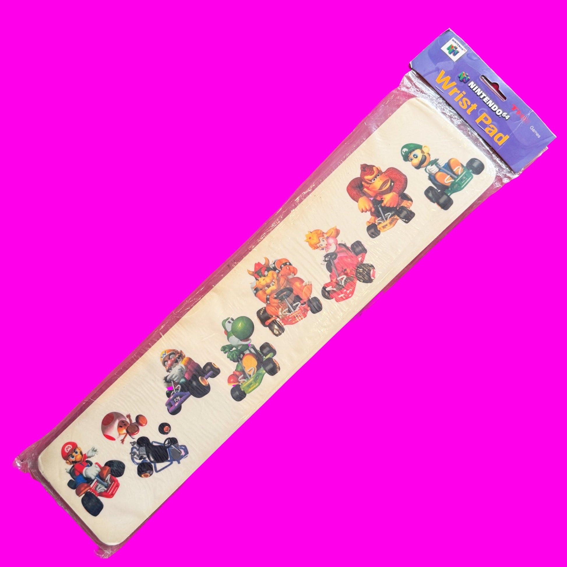 Nintendo 64 Wrist Pad - Mario Kart (90s) - PopCultGang