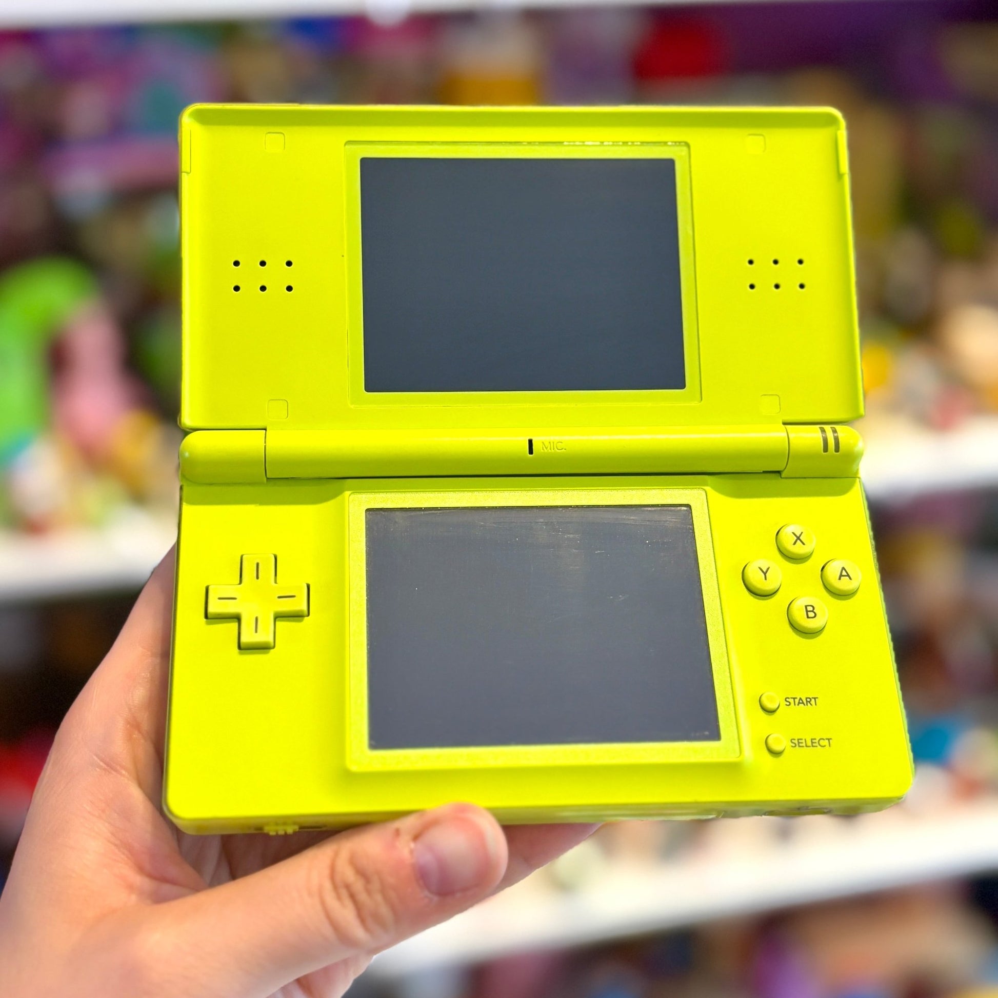 Nintendo DS Lite Console (Lime Green) - PopCultGang