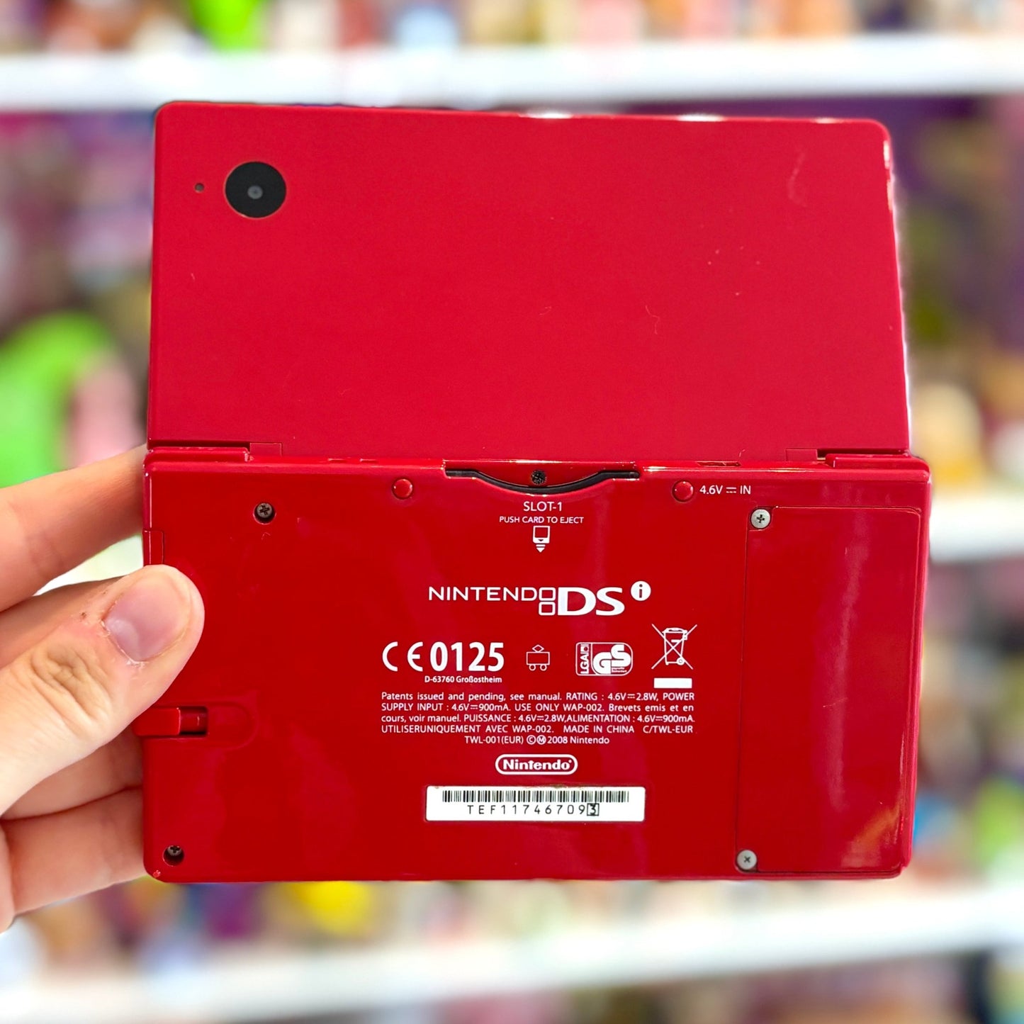 Nintendo DSi Console (Red) - PopCultGang