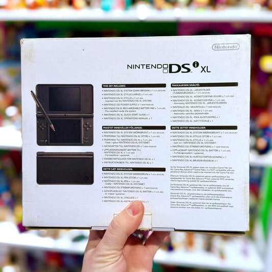 Nintendo DSi XL - Black (complete in box) - PopCultGang