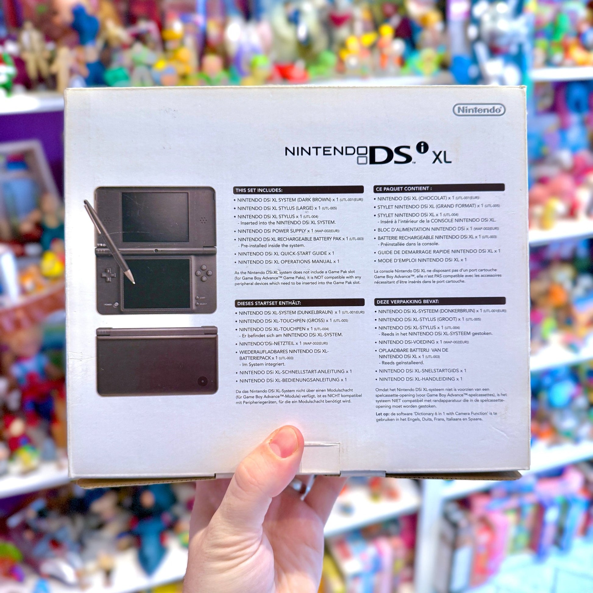 Nintendo DSi XL Black (complete in box) - PopCultGang