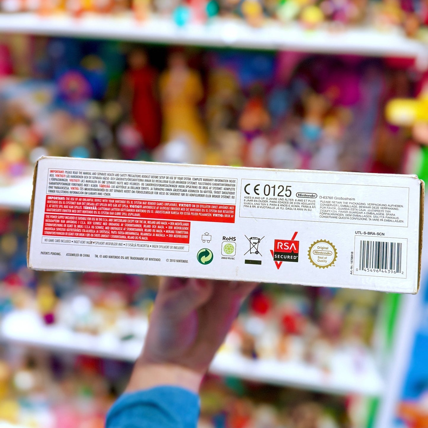 Nintendo DSi XL - Black (complete in box) - PopCultGang