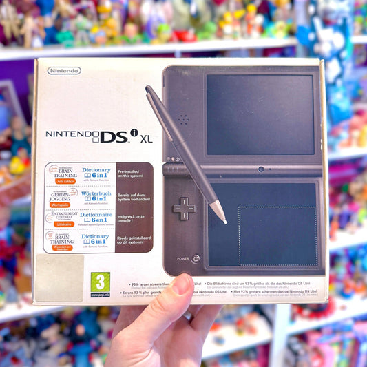 Nintendo DSi XL Black (complete in box) - PopCultGang
