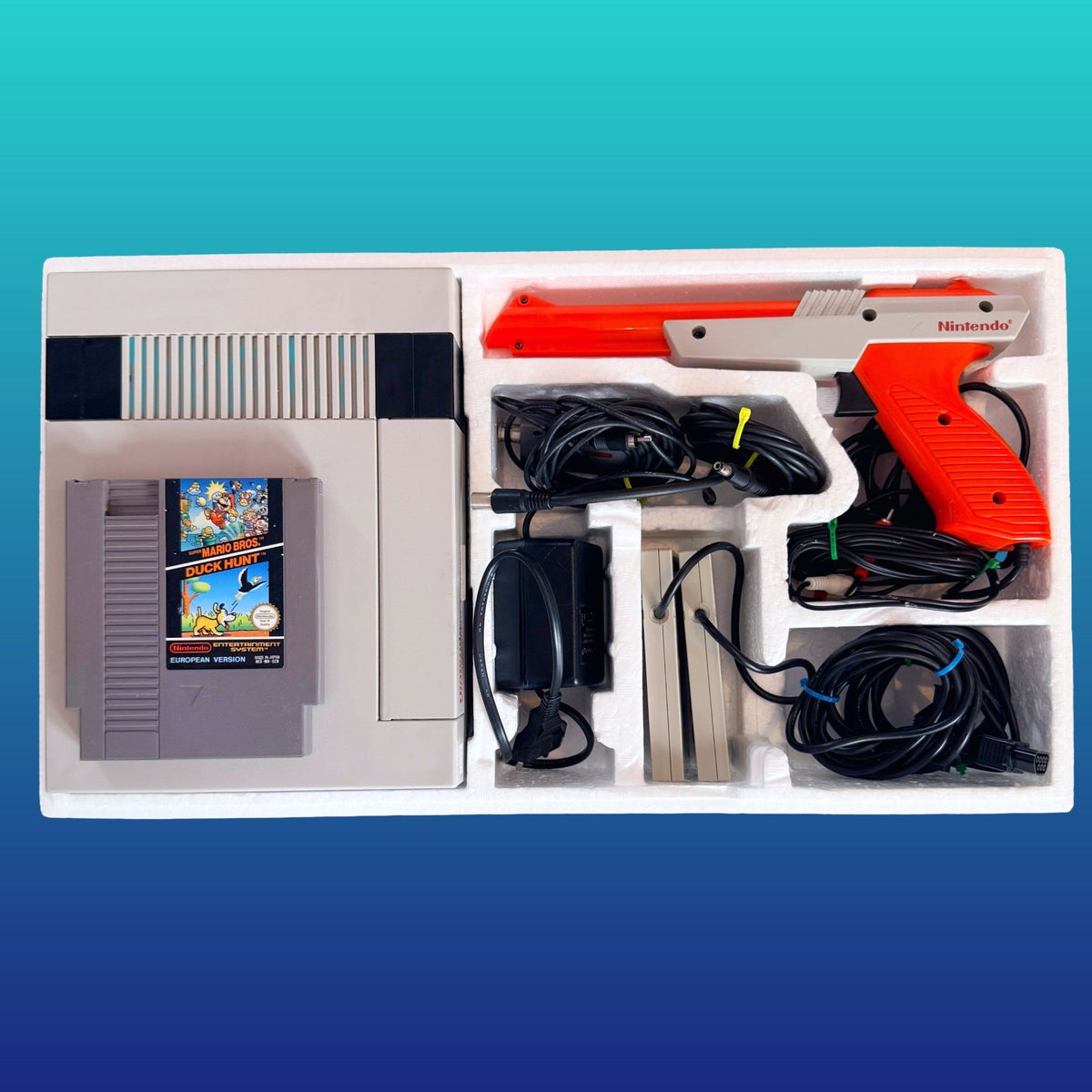 Nintendo Entertainment System Action Set - European Version (complete in box, great condition) - PopCultGang