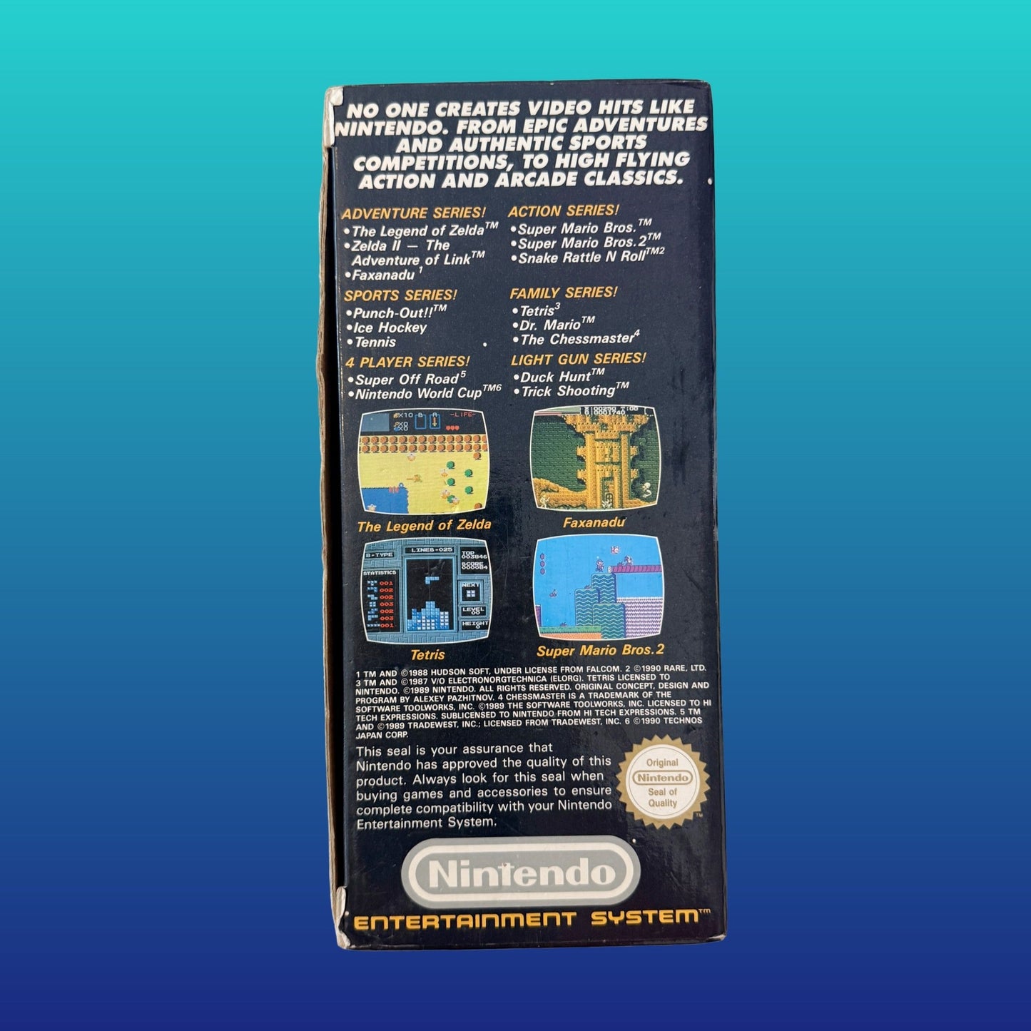 Nintendo Entertainment System Action Set - European Version (complete in box, great condition) - PopCultGang