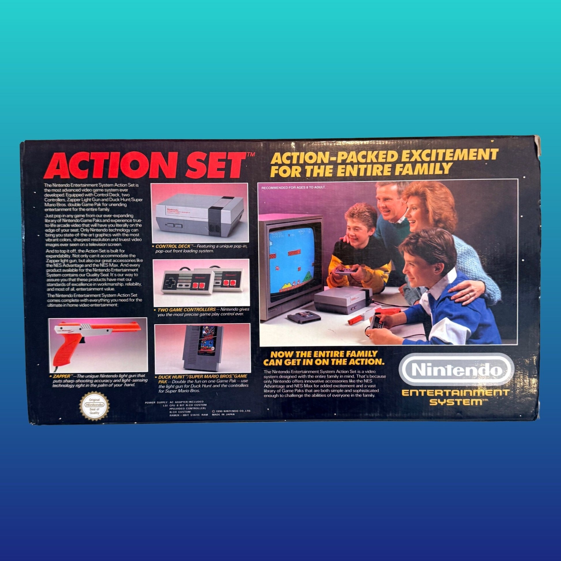 Nintendo Entertainment System Action Set - European Version (complete in box, great condition) - PopCultGang