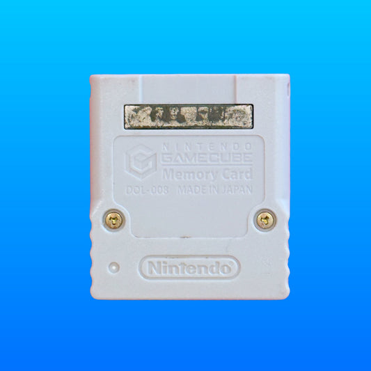 Nintendo GameCube - Japanese Animal Crossing Memory Card - 59 Blocks (2000s) - PopCultGang