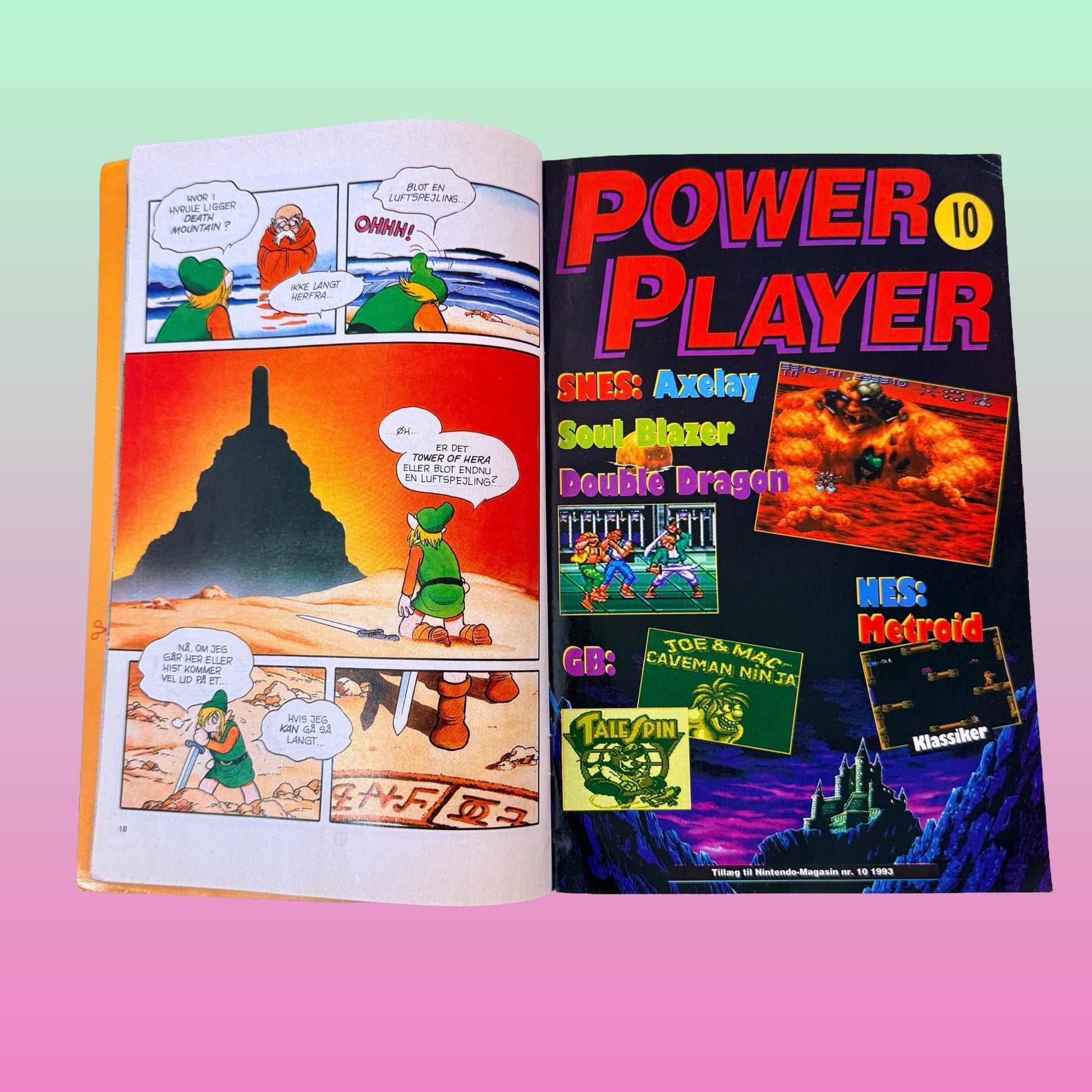 Nintendo Magasinet - Nr. 10 - "CES Chicago" (danish video game magazine, 1993) - PopCultGang