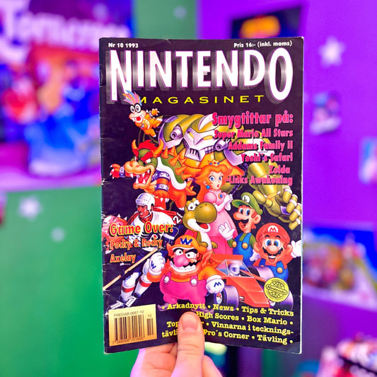 Nintendo Magasinet - Nr. 10 - Various Nintendo Characters (Svensk, 90s) - PopCultGang