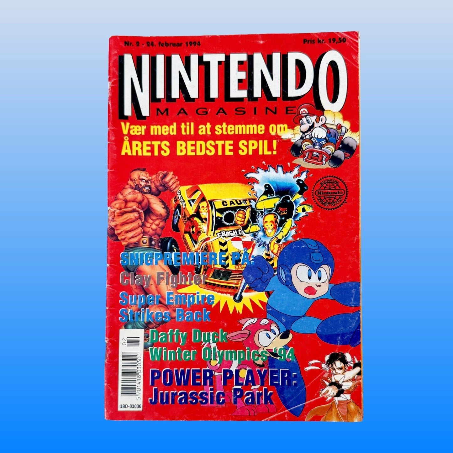 Nintendo Magasinet - Nr. 2 - "Årets Bedste Spil" (danish video game magazine, 1994) - PopCultGang