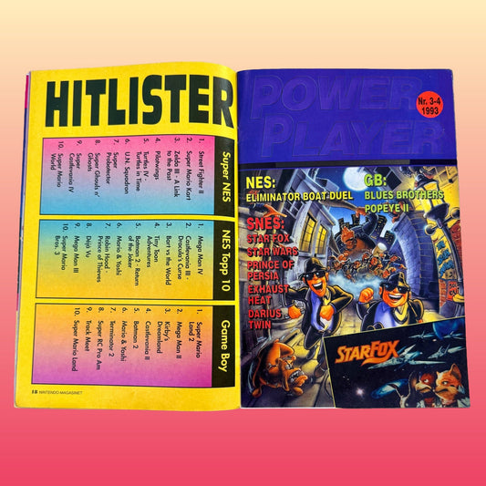 Nintendo Magasinet - Nr. 3-4 - "E3 Las Vegas" (danish video game magazine, 1993) - PopCultGang