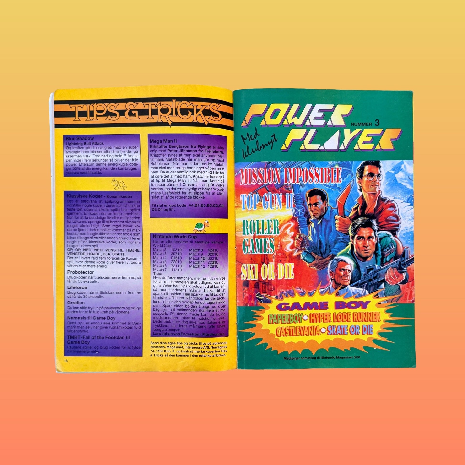 Nintendo Magasinet - Nr. 3 - "Revolver Journalistik" (danish video game magazine, 1991) - PopCultGang