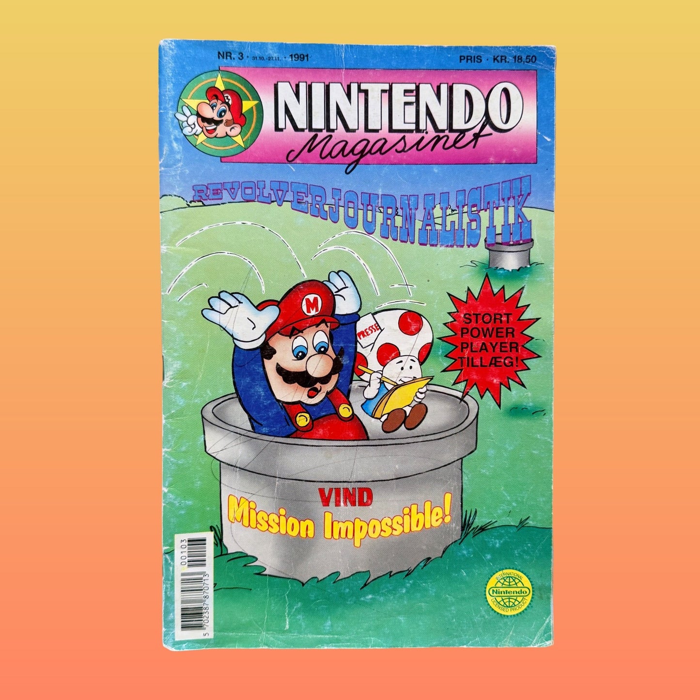 Nintendo Magasinet - Nr. 3 - "Revolver Journalistik" (danish video game magazine, 1991) - PopCultGang