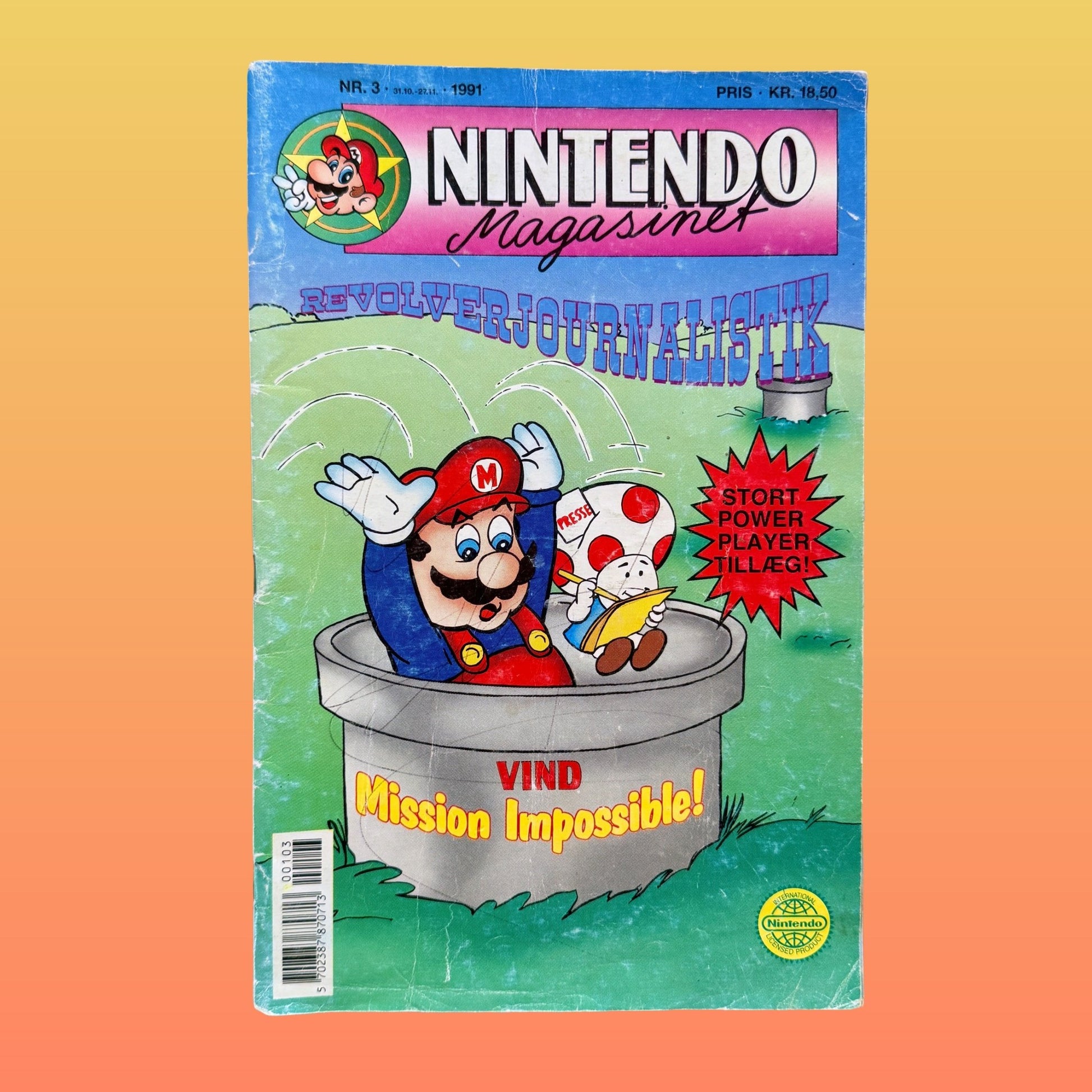 Nintendo Magasinet - Nr. 3 - "Revolver Journalistik" (danish video game magazine, 1991) - PopCultGang