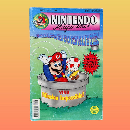 Nintendo Magasinet - Nr. 3 - "Revolver Journalistik" (danish video game magazine, 1991) - PopCultGang