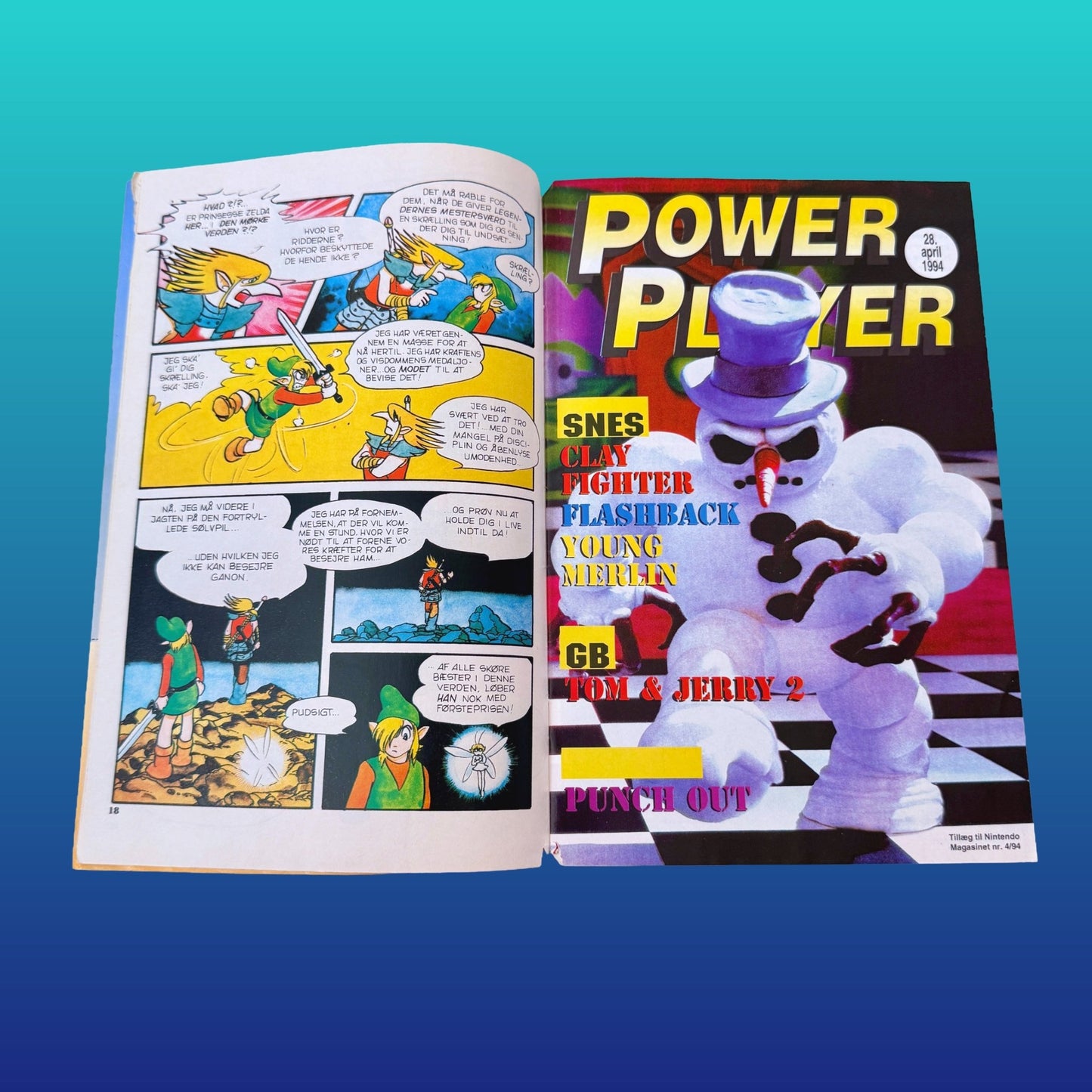 Nintendo Magasinet - Nr. 4 - "Mega Man X" (danish video game magazine, 1994) - PopCultGang