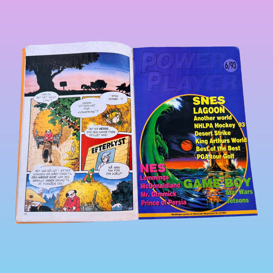 Nintendo Magasinet - Nr. 6 - "Hvilket Spil Var Årets Bedste?" (danish video game magazine, 1993) - PopCultGang