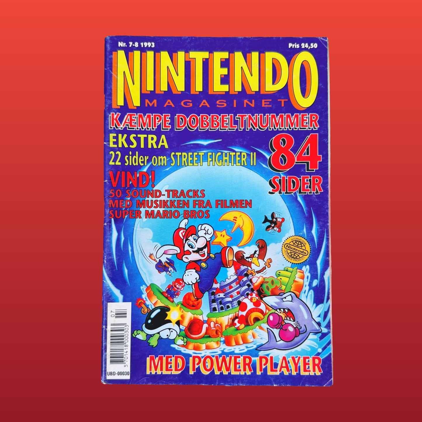 Nintendo Magasinet - Nr. 7-8 - "Super Mario Land 2" (danish video game magazine, 1993) - PopCultGang