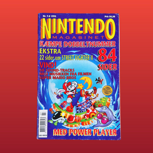 Nintendo Magasinet - Nr. 7-8 - "Super Mario Land 2" (danish video game magazine, 1993) - PopCultGang
