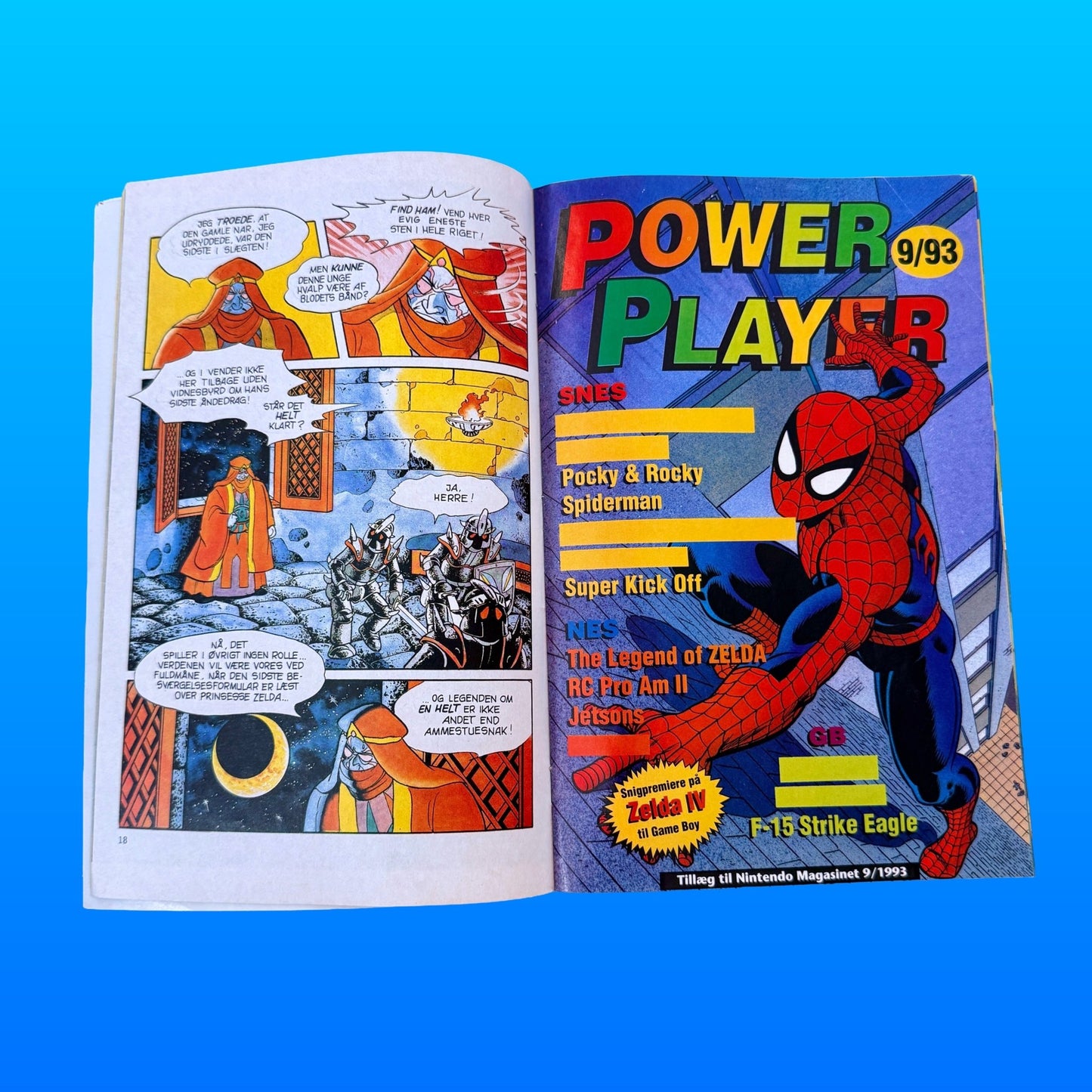 Nintendo Magasinet - Nr. 9 - "Spot På Rollespil" (danish video game magazine, 1993) - PopCultGang