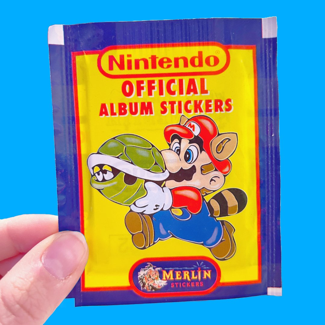 Nintendo Official Album Stickers (Merlin, 90s) - PopCultGang